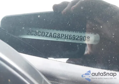 2023 Dodge Challenger Sxt z USA, uszkodzony, nr VIN 2C3CDZAG8PH692908